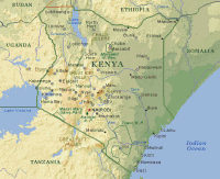 Kenya Map